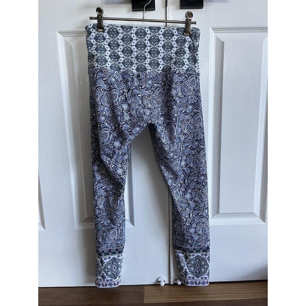Lorna Jane Lotus Core Ankle Biter Leggings Size Small Aztec Print - Picture 5 of 7